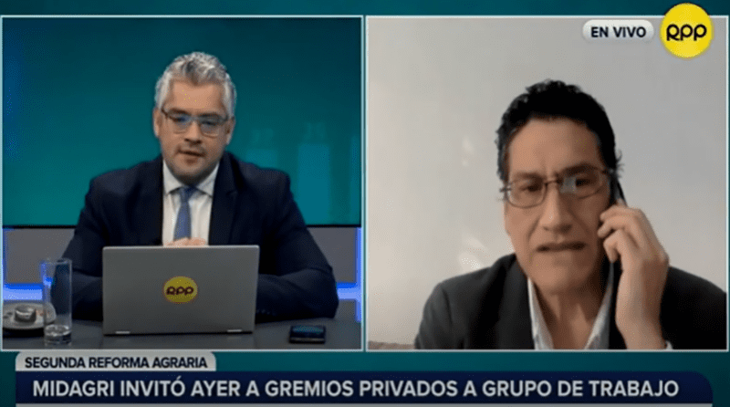 Entrevista a Gabriel Amaro, director ejecutivo de AGAP, Vía RPP