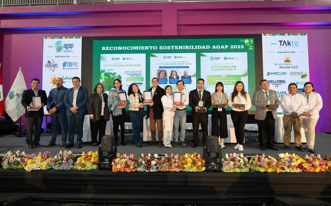 Reconocimiento de Sostenibilidad AGAP 2025 destaca a líderes del agro comprometidos con el futuro del país