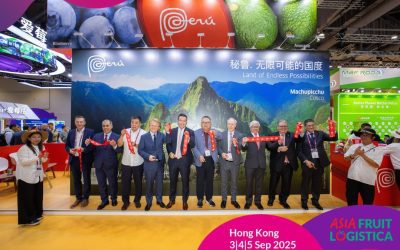 Asia Fruit Logistica 2025 abre sus puertas en Hong Kong con cifras récord y Perú como país invitado